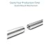 PROAIM 8ft Track Aluminum Pipe Kit for Polaris, Fusion & Breeza Video Camera Film Dolly. Diameter – 1.5” Payload up to 50kg / 110lb. (TRK-4P)