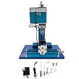 INTSUPERMAI ​Mini CNC Milling Machine Mini Mill Drill, Titanium Blade for Education, School Workshop with 0.02mm Precision & Overload Protection AC100V-240V