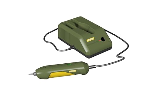 Proxxon MICRO-Sonic Cutter MSC (Spannung: 230 V. 50/60 Hz. Gewicht 80 g Länge 115 mm inkl. 2 Spannzangen und 40 Skalpell-Klingen Schneidewerkzeug Skalpell-Cutter) 27300