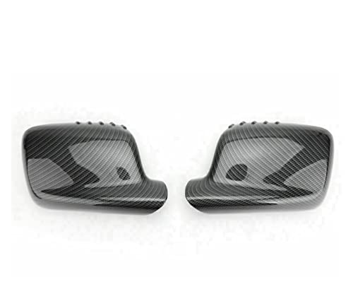 Couverture de rétroviseur carbone pour BMW E46 et E67 design sport