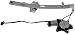 Dorman 741-712 Honda Accord Rear Passenger Side Window Regulator with Motor