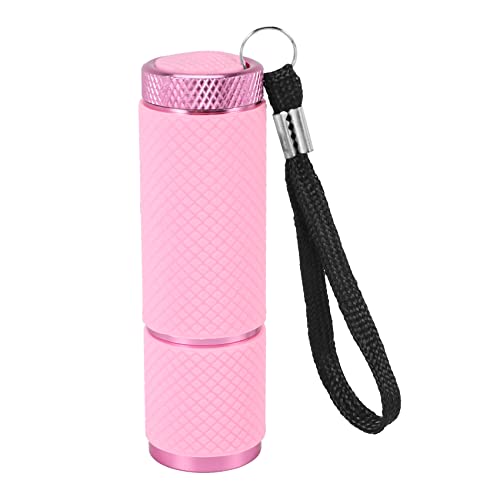 Bopfimer LáMpara de UñAs UV 9 LED, Secador Profesional, Gel de Curado, Luz de Esmalte, Secador de Mano, Linterna, Herramientas Profesionales para el Arte de UñAs, Rosa Cover