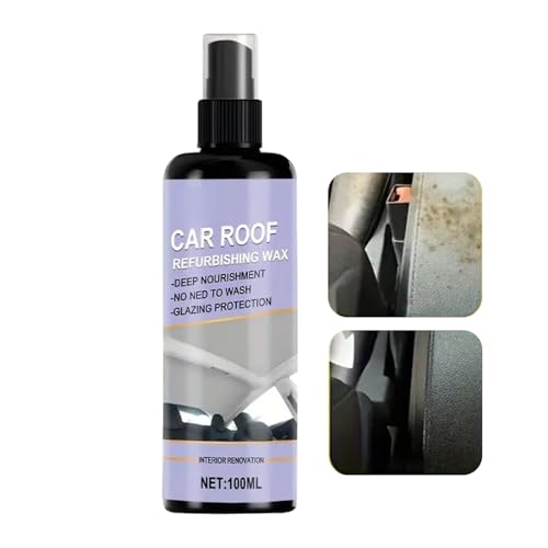 YRTUOP カー・レザー・クリーナー, 100ml カー ディテーリング 修復剤, 自動車用革シート補修スプレー, トラック、車両、RV、セダン、ヘッドライナー、フロアマット、ソファ、家具、シューズ、ブーツ、バッグ用