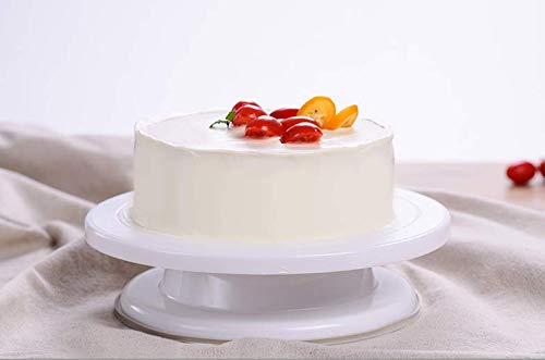 Cake Decorating Display Stand -11 Inch Rotating Cake Stand Professional Rotating Icing Turntable - Image 3