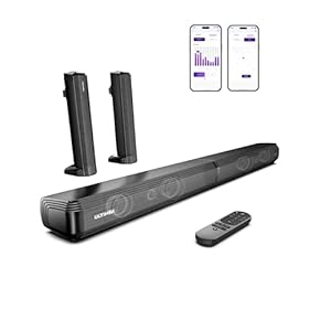 ❤️サウンドバー ❤️スピーカー Bluetooth 映画　音楽 楽天市場】【本日5％OFF!】レインボーLED サウンドバー