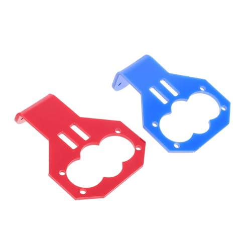 BRIGHTFUFU Plastic Sensor Bracket for Smart Car DIY Projects -sr04 Compatible Easy Mounting Versatile Design