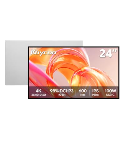 Image of P24U 24 inch 4K Monitor, IPS Glossy Panel (Minimalist Without Stand)