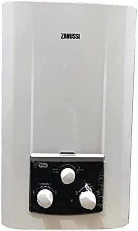 Zanussi ZYG10113WL Digital Gas Water Heater Side View