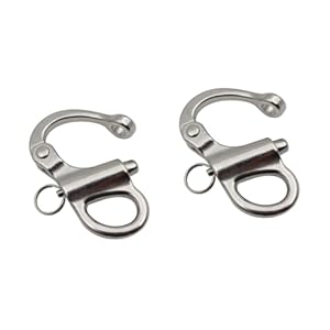 DECOMELODY 2 Stück Schnellverschluss Takelage Schäkel