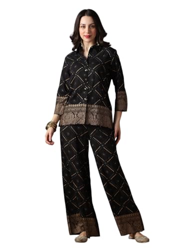 Image of Globus Women Co-ord Set (GS579751 Black S)