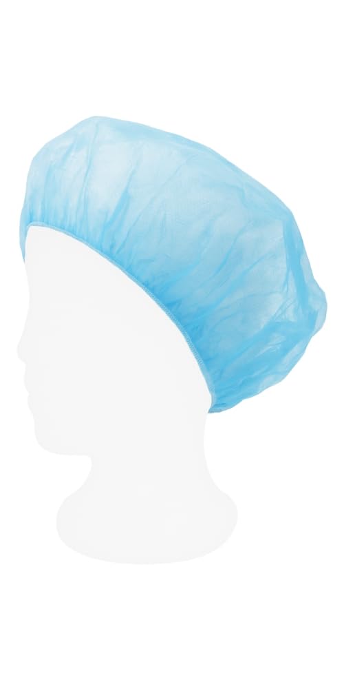 1000 Pezzi Cuffie Chirurgiche, Cuffia in Polipropilene Taglia Unica, Cuffia Capelli Per Cucina o Dentista, Strumento Igienico Medico, Cuffie Monouso per Capelli Uomo Donna (Celeste)