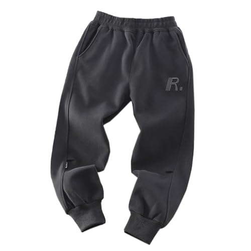 Boys' Sweatpants Active Moisture Wicking Sports Pants Comfy Joggers with Pockets Elastic Waist Childrens Pants4