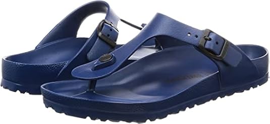 Birkenstock Unisex Gizeh Essentials EVA Navy Sandals 36 R EU : Amazon.in:  Fashion