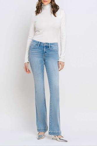 Vervet Denim - Mid Rise Bootcut Jeans - T62433