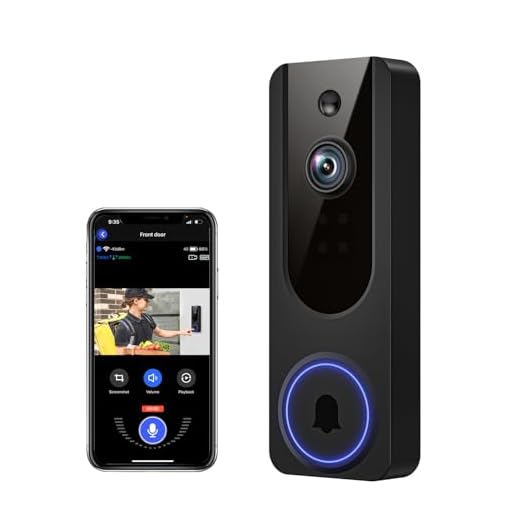 VanaOrbi 1080p WiFi Video Doorbell Camera Wireless, Battery Powered, AI Human and Motion Detection, 2 Way Talk, Night Vision, Cloud Storage, 2.4G WiFi Only, Indoor/Outdoor Surveillance