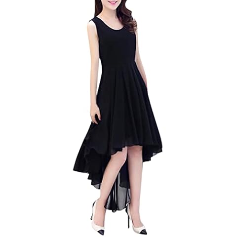 ZXZX Women Swallow Tailed Chiffon Dress Long Skirt Bohemian Evening Dress Maxi Dress Cover