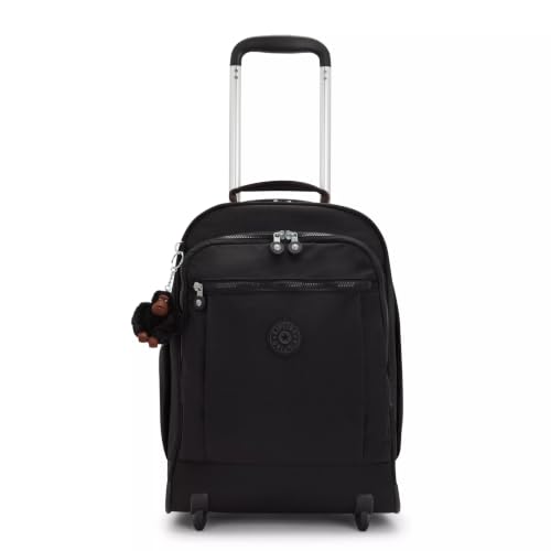 Kipling Mochila feminina Gaze grande, durável, com alças de ombro ajustáveis, bolsa de nylon para livros, preto verdadeiro, 21 cm C x 43,8 cm A x 31 cm P