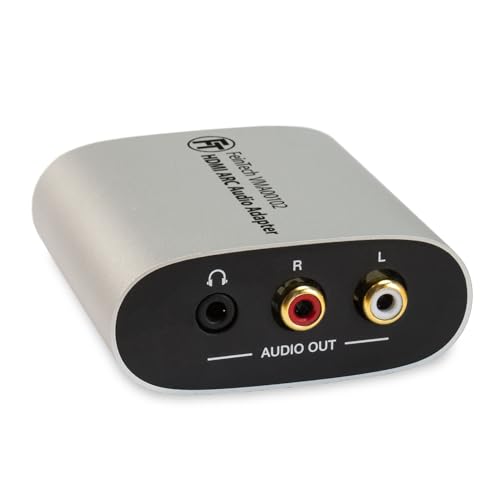 Adaptateur HDMI eARC TV audio FeinTech VMA00102 convertisseur stéréo RCA jack
