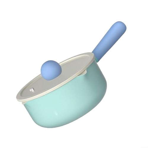 Olla de hierro con aislamiento térmico de alta resistencia y mango ergonómico azul 4