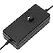bizofft Adattatore di Alimentazione, Adattatore di Alimentazione Regolabile 48W 2A ad Alta efficienza per Console di Gioco Telefono per Lampada da Tavolo Piccola MP4(#2)