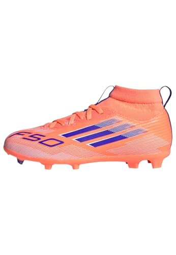 adidas Unisex Kids F50 League Kids Fußballschuh, Feste/gemischte Böden, mittelhoch
