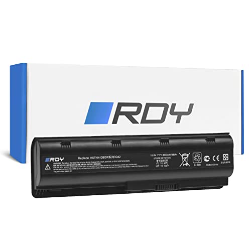 RDY Batterie MU06 MU09 593553-001 593554-001 593562-001 HSTNN-LB0W pour d'ordinateur Portable HP 250 255 2000 635 650 655 | Pavilion G4 G6 G62 G7 | Compaq q Presario CQ4 CQ43 CQ56 CQ57 CQ58 CQ62 Cover