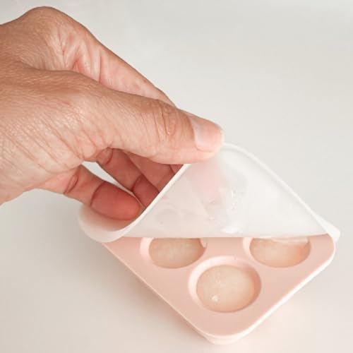 Image of Ali+Oli (2-Set) Breastmilk Freezer Trays (Pink) BPA-Free Food-Grade Silicone, Perfect Size Portions Fit Into Our Pacifier Feeder Sets, Infant & Toddler Teether Soother, Fruit Teethers for Babies