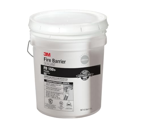 3M Fire Barrier Sealant FD 150+, Limestone, 4.5 Gallon Drum (Pail)