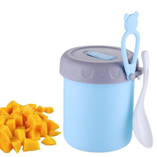 Récipient à soupe – Porte-bouteille alimentaire, pot isotherme anti-fuite en acier inoxydable 304, tasse à soupe isotherme japonaise en acier inoxydable 304, tasse à lait portable pour dessert pour