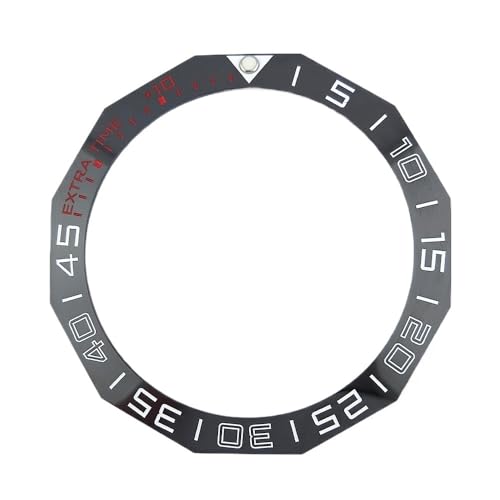 1個 OD:42.3mm*ID:33.2mm 傾斜型発光セラミックベゼルインサート 交換用 自動巻き腕時計 WAY201(TGHY-41)