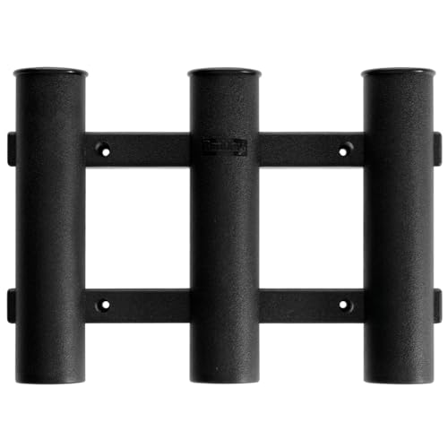 Berkley Tube Rod Rack, Tube Holder for 3 Rods or Combos, Corrosion Proof Durable Polyurethane Frame, Conveniently Save Space and Store Rods Securely and Safely