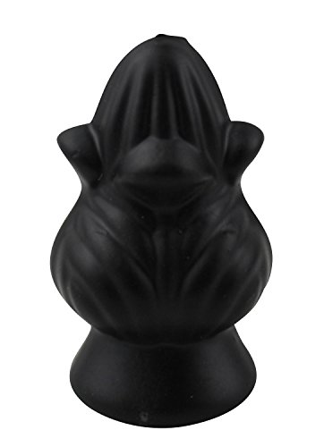 Image of Urbanest Rothwell Lamp Finial, 1 5 /16-inch Tall, Matte Black