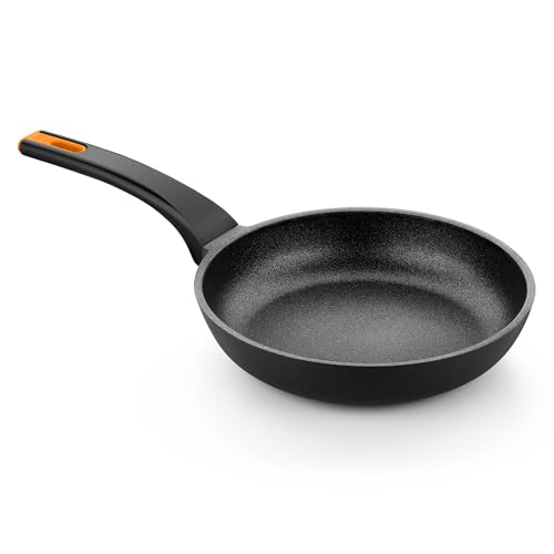 Image of BRA COOKWARE Efficient Pro Nonstick Frying Pan | 10.2 inches Cast Aluminum Skillet | 3-Layer Scratch Resistant Coating Frypan | PFOA Free | All Cooktops Frying Skillet | Heat-Resistant Handle