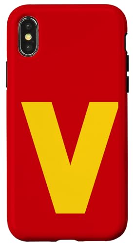 Lettera V Chipmunk Gruppo Corrispondente Halloween Costume Cosplay Custodia per iPhone X/XS