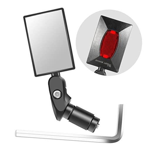 BESPORTBLE Espelho Refletor Espelhos Espelho De Bicicleta Com Suporte Refletores De Bicicleta Espelh