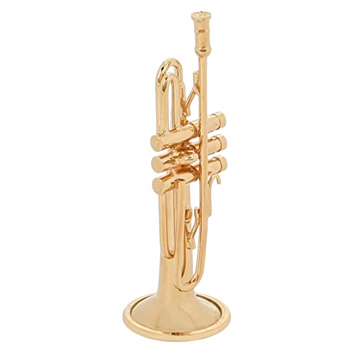 Broadway Gifts Gold Brass 3-Inch Trombone Miniature With Case #TOP1