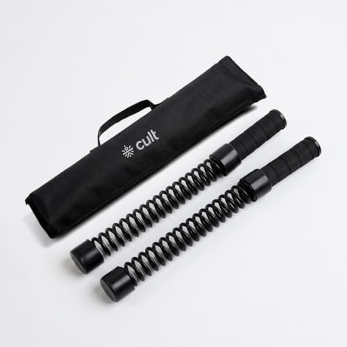Cult Heavy-Duty Battle Rope for Home Gym & Crossfit Training, High-Strength, Non-Slip Handles for Full-Body Workout