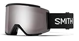 Smith Squad XL Snow Goggle - Black | Chromapop Sun Platinum Mirror + Extra Lens