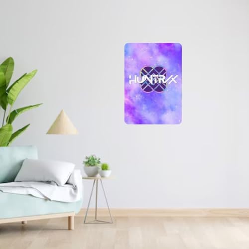 Image of Zesta Bathroom Decor Items Washroom Decor Tin Sign | Aesthetic Posters Wall Poster for Bedroom | Magnetic Cafe Decoration Items /Restaurant Decorations Items | Quirky Home Decor Bar Accent (Huntrix)