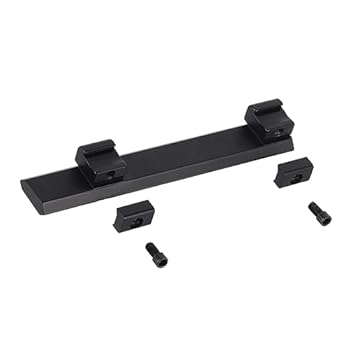 Support De Canon à Rail Quadruple – Compatible AR-15, M4, Fusils De Chasse (13-20 Mm, 12 Emplacements Picatinny)