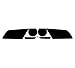 Subject 9 - Fits: Mustang Pre-Cut Vinyl Overlay Headlight Plus Tint (2013 2014) Dark