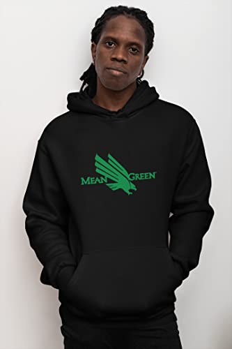 CreateMyTee University of North Texas Mean Green Unisex Hooded Sweatshirt - UNT Mean Green Apparel2