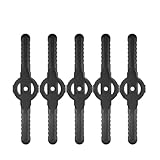 YWBL-WH Rasenmähermesser aus Kunststoff, Effizient, 5er-Pack für die Gartenarbeit