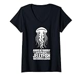 Photo Gallery donna be a jellyfish divertente medusa maglietta con collo a v Photo Gallery donna be a jellyfish divertente medusa maglietta con collo a v