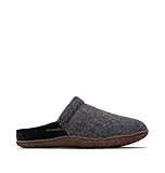 SOREL Women's Nakiska Scuff Slipper - Black, Natural - 8