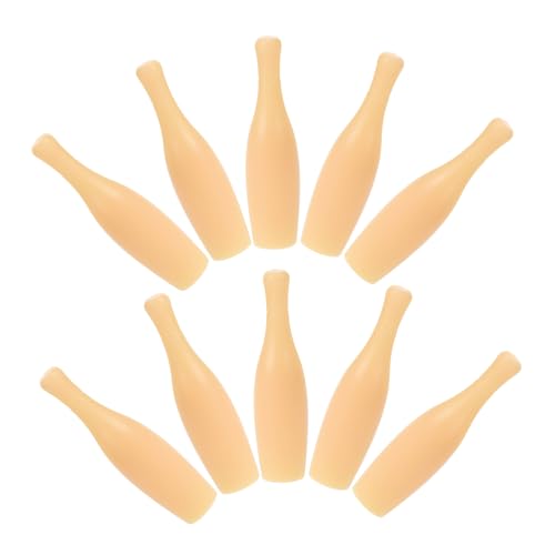 10pcs Mini Bowling Toy Set Bowling Pins for Boys and Girls Tabletop Game Accessory