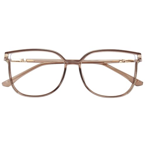 Image of GUDVUE Blue Light Blocking Glasses for Woman /Women Metal Lightweight | Computer Glasses Woman with Clear Lens and Anti Glare, Reduce Digital Eye Strain