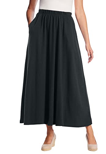 Woman Within Plus Size Petite 7-Day Maxi Skirt