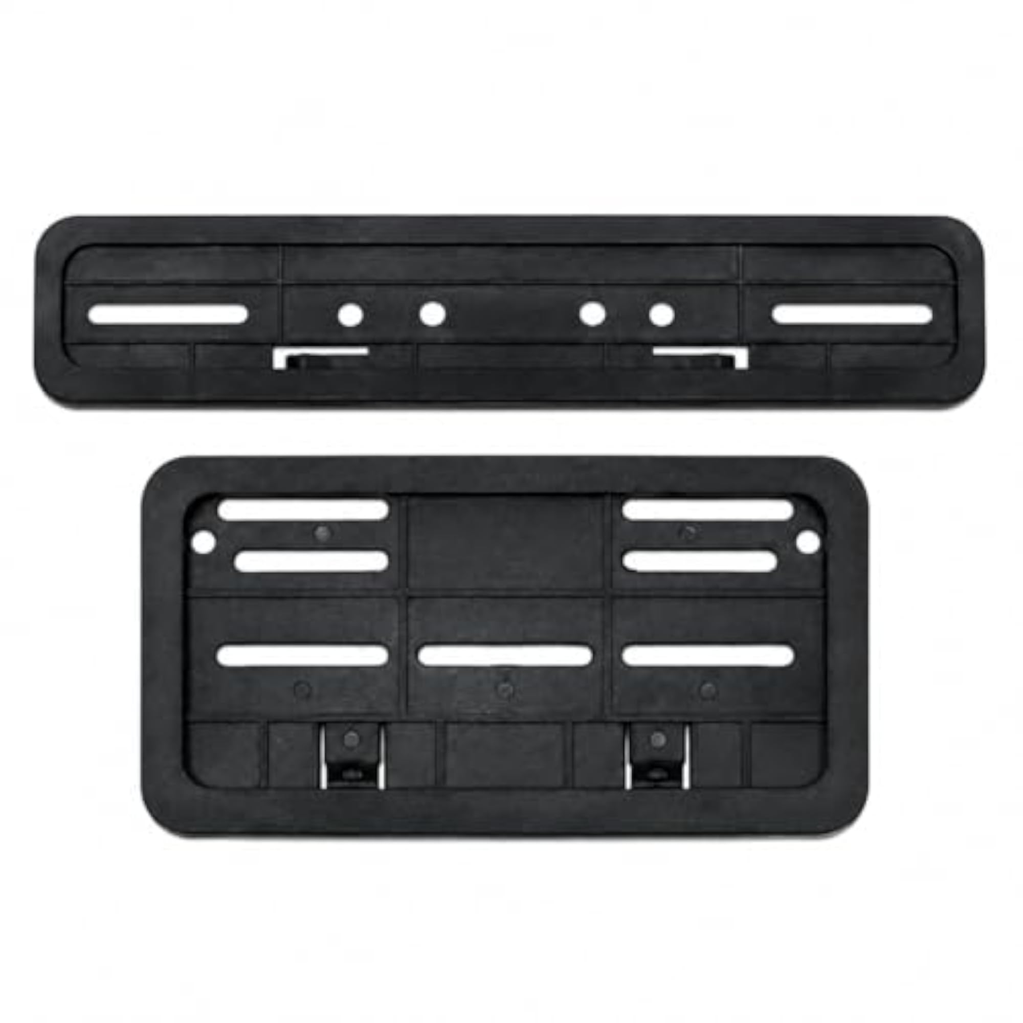 Universal Bike HSRP Number Plate Frame Set, Durable Cover