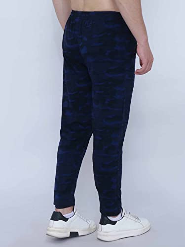 Image of Neo Garments Men's Cotton Solid Regular Fit Trackpants /Jogger /Trouser with Side Pockets